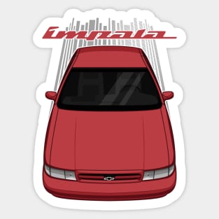 Chevrolet Impala SS 1994 - 1996 - red Sticker